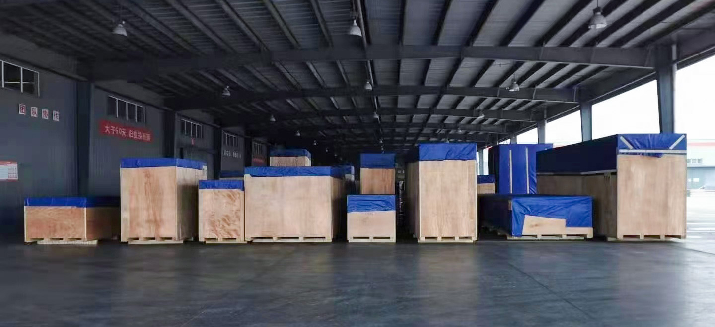 國外客戶二手利樂整線運輸